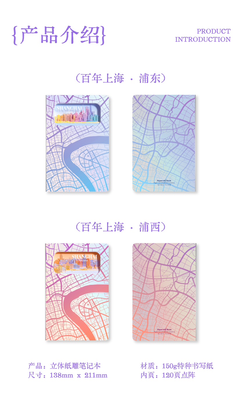 百年上海-浦东and浦西笔记本(图5)